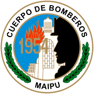 Escudo Cuerpo de Bomberos de Maipú