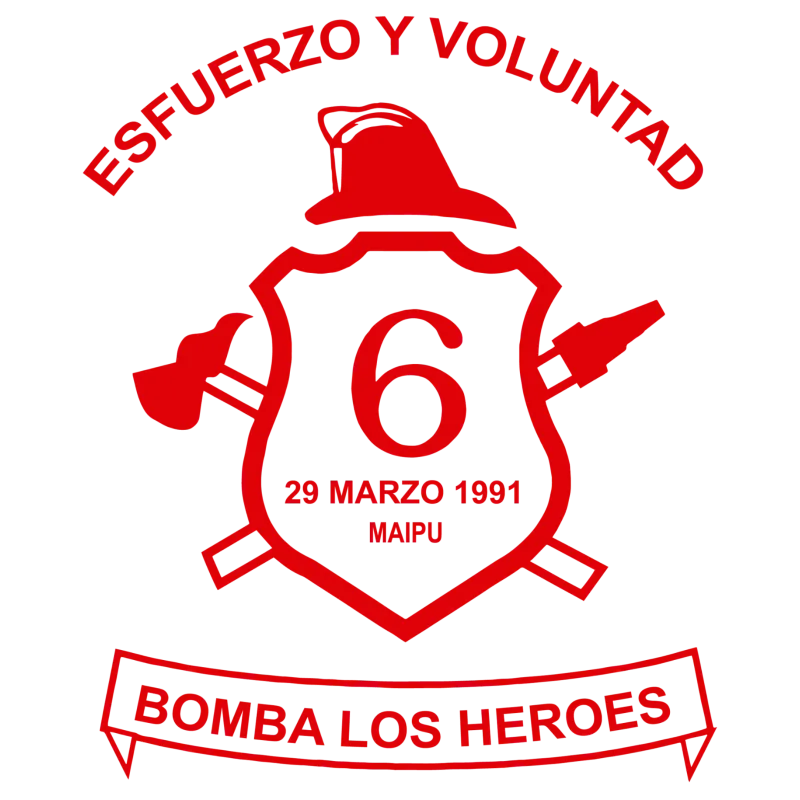 Escudo Sexta Compañía "Bomba Los Héroes"
