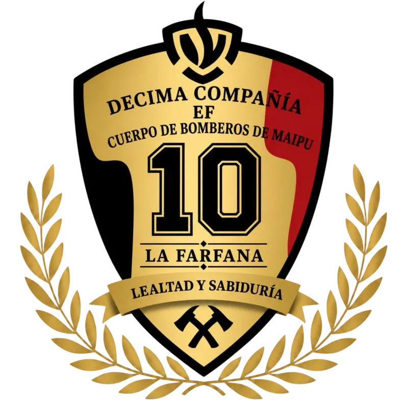 Escudo Décima Compañía «La Farfana»