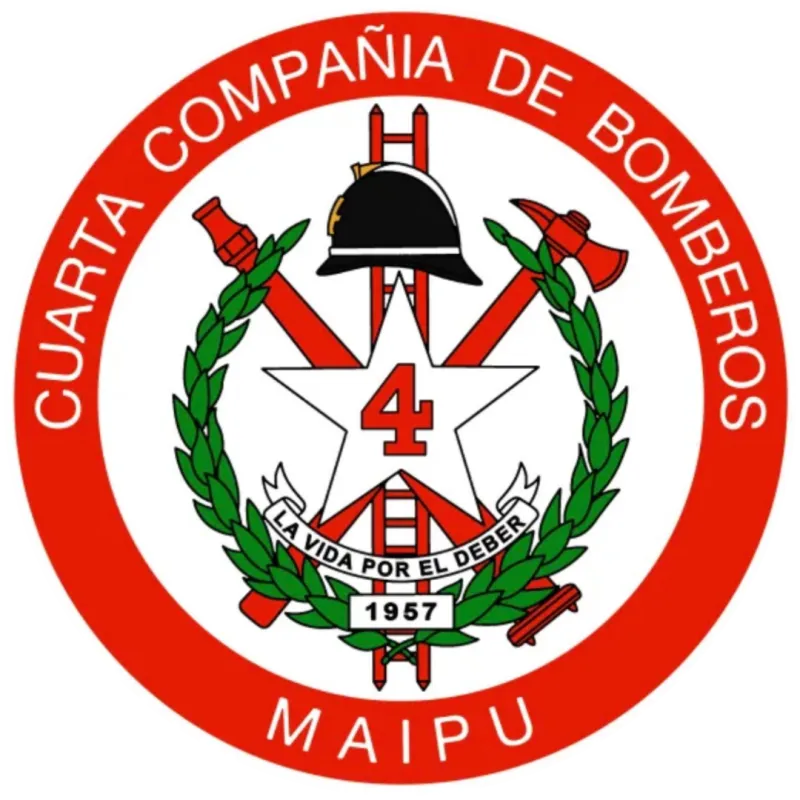 Escudo Cuarta Compañía «La Vida por el Deber»