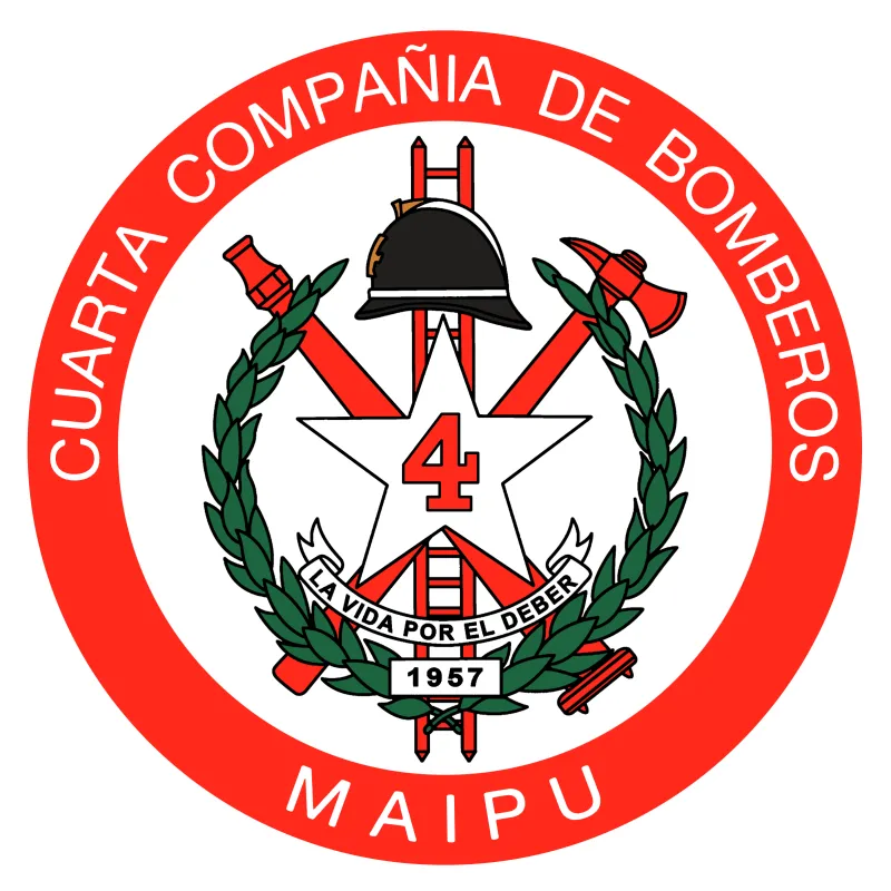 Escudo Cuarta Compañía «La Vida por el Deber»