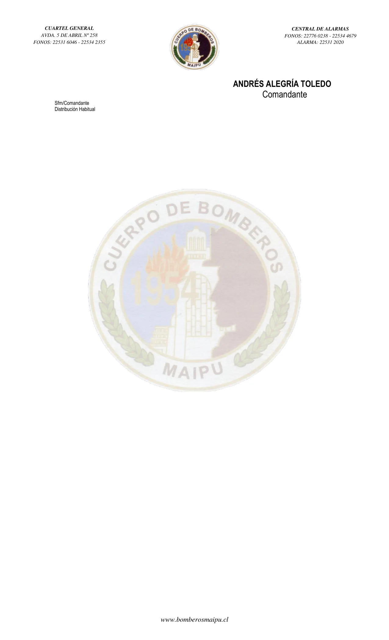Página 2 de Orden del Día N° 74/2022
