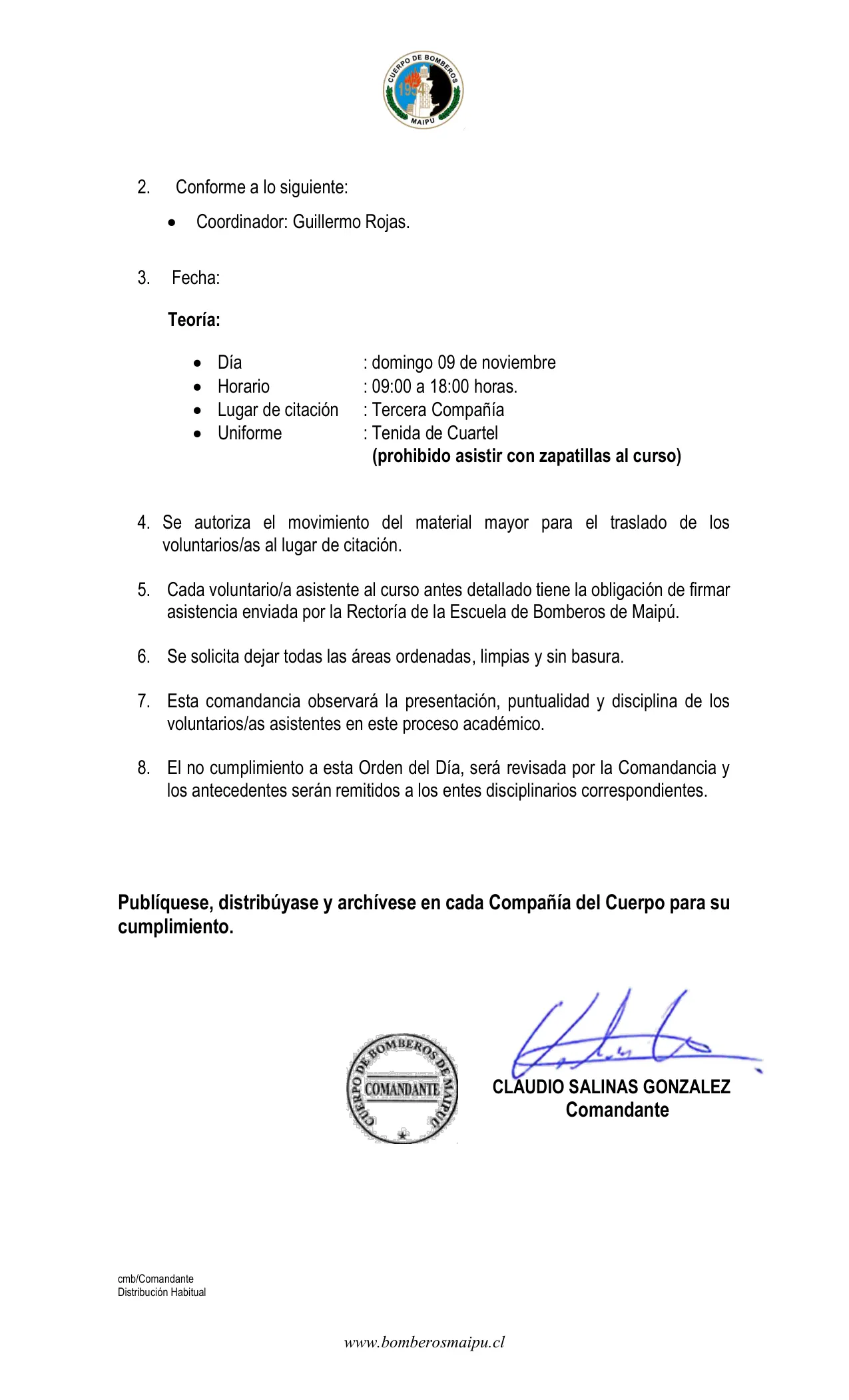 Página 2 de Orden del Día N° 146/2025