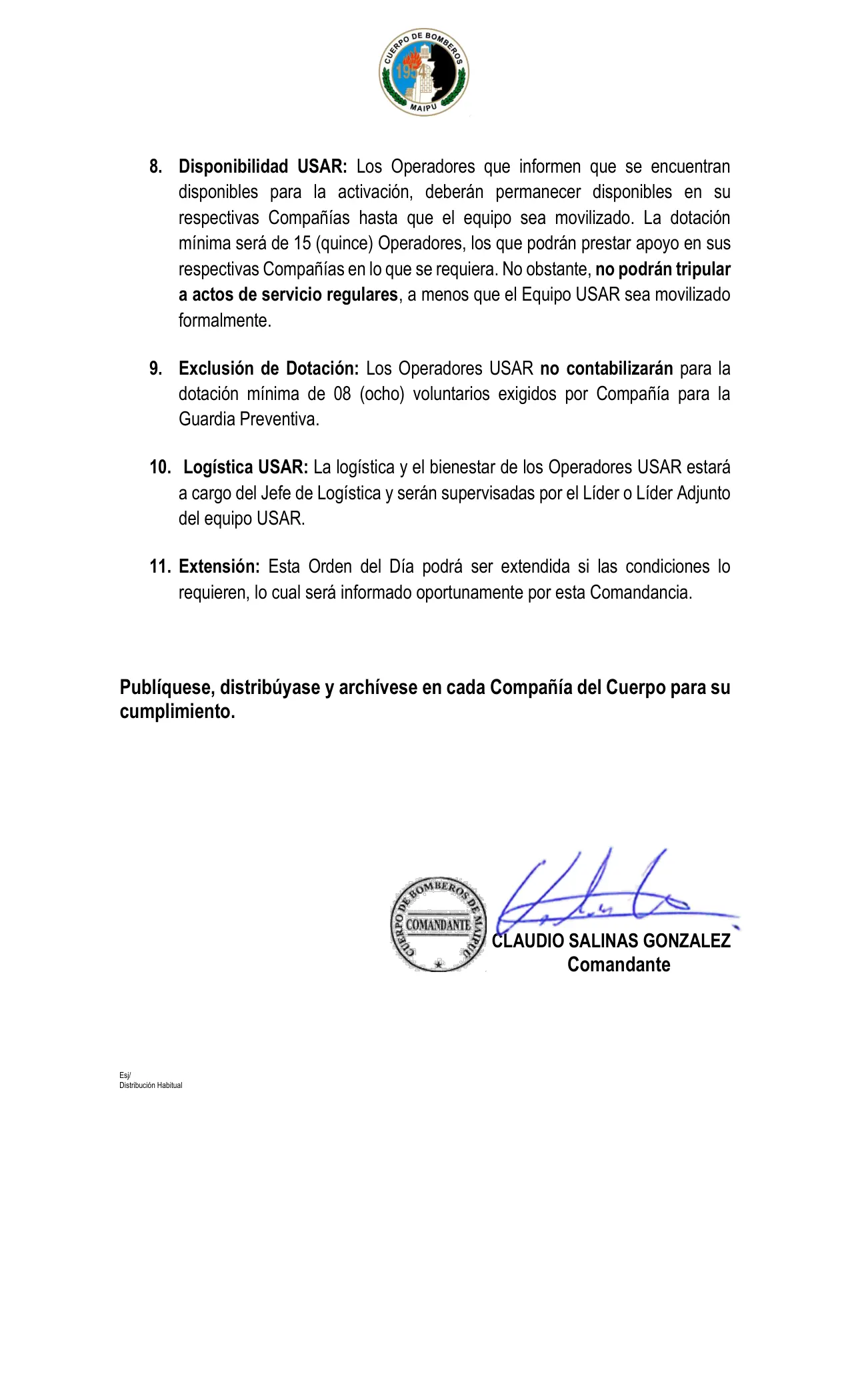 Página 2 de Orden del Día N° 84/2026
