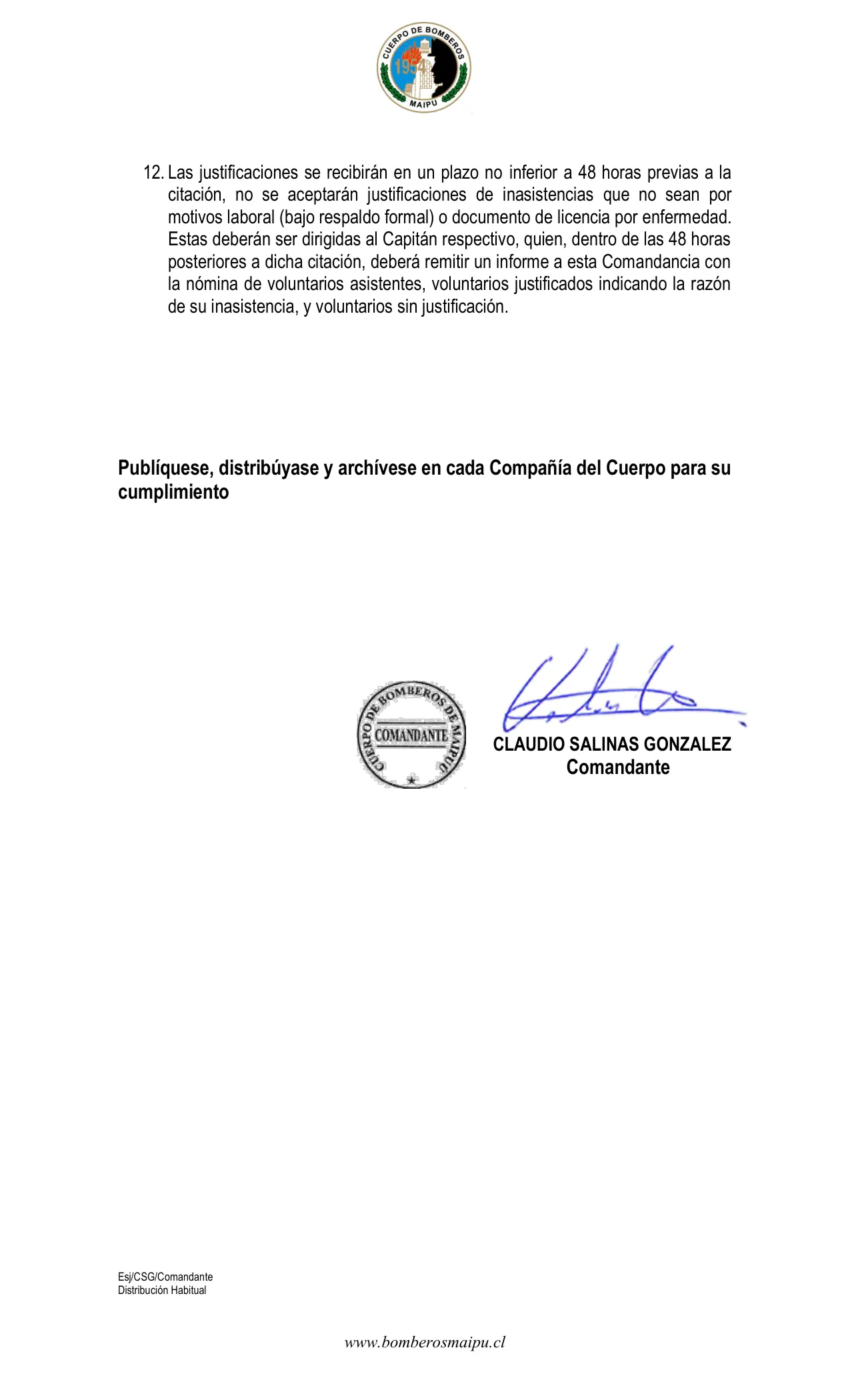Página 2 de Orden del Día N° 53/2026