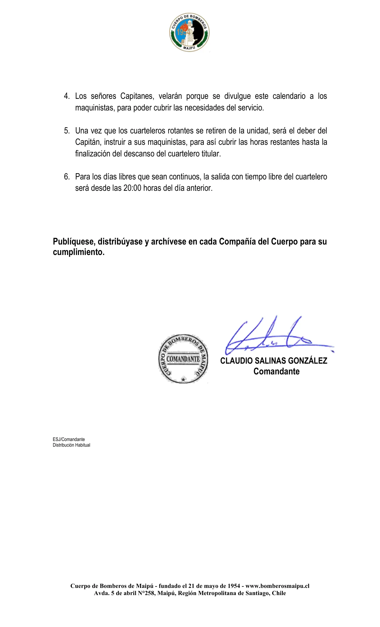 Página 2 de Orden del Día N° 61/2026