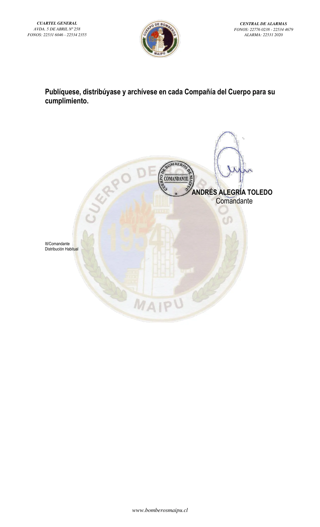 Página 2 de Orden del Día N° 179/2023
