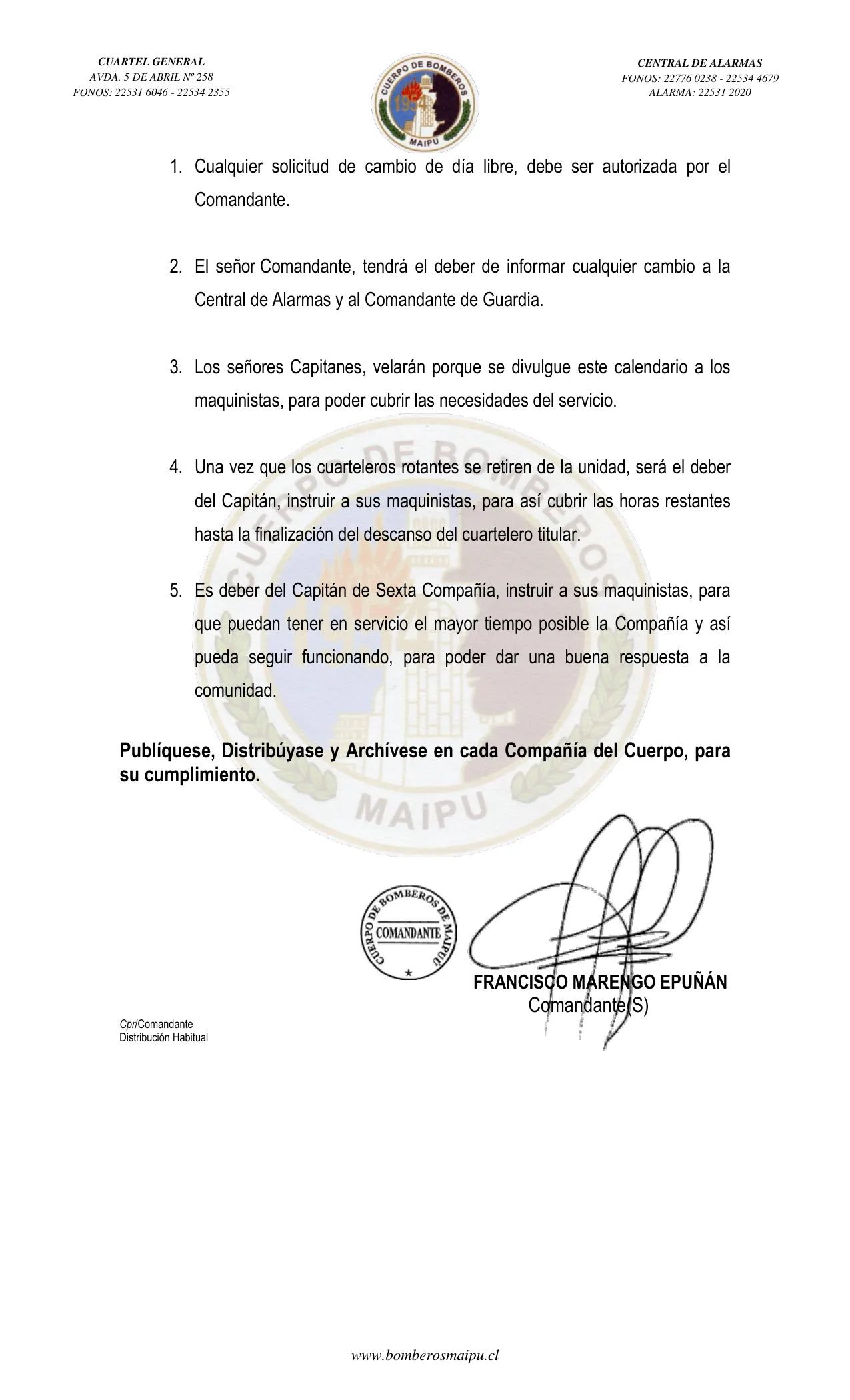 Página 2 de Orden del Día N° 9/2024