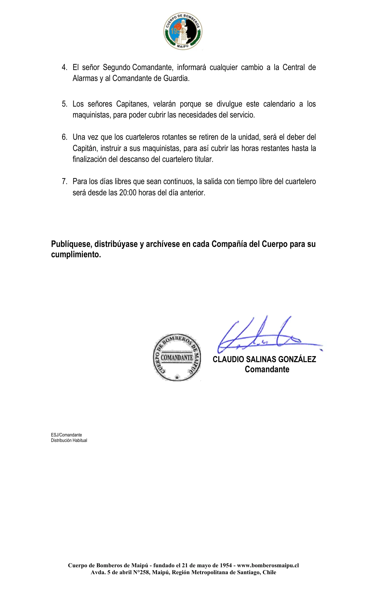 Página 2 de Orden del Día N° 69/2026
