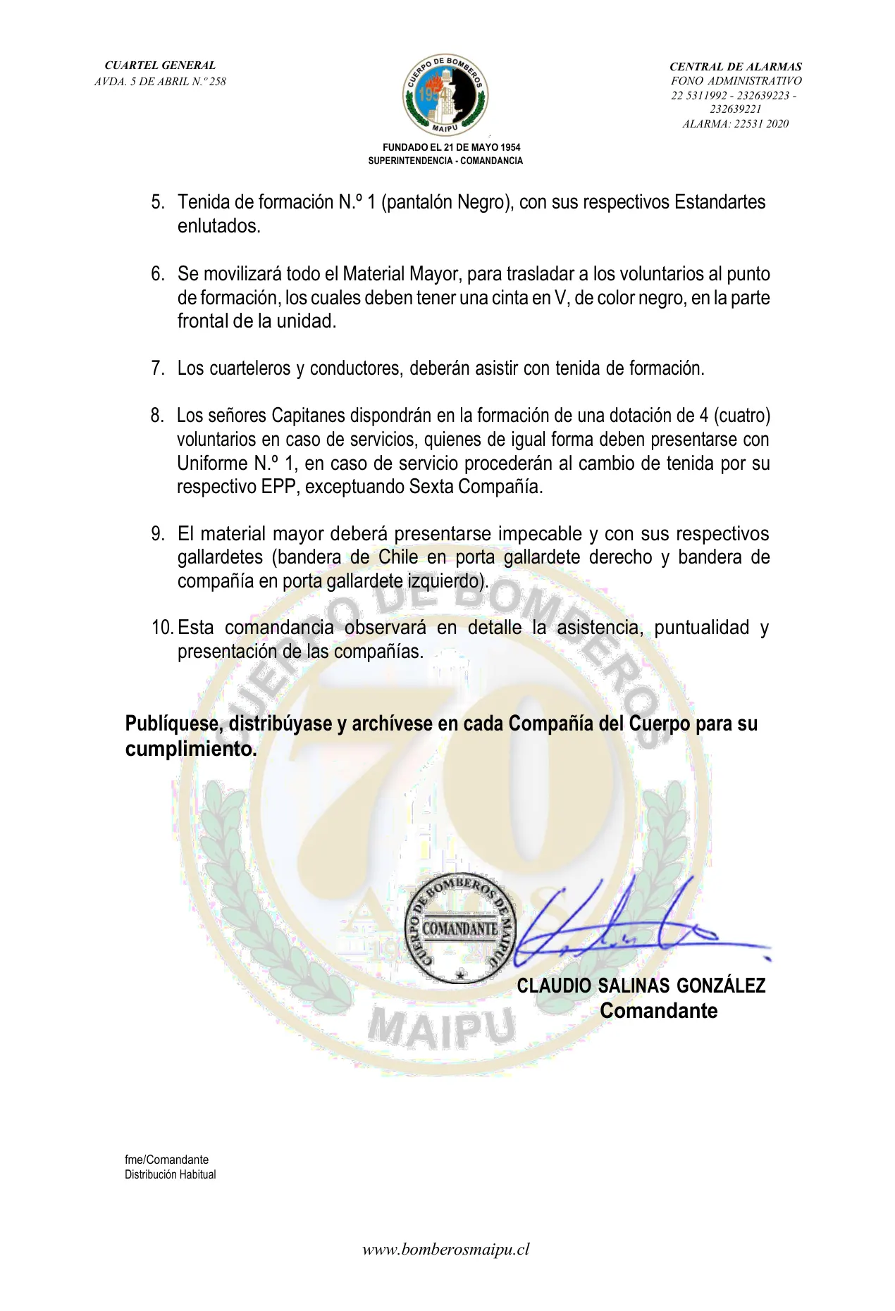 Página 2 de Orden del Día N° 87/2025