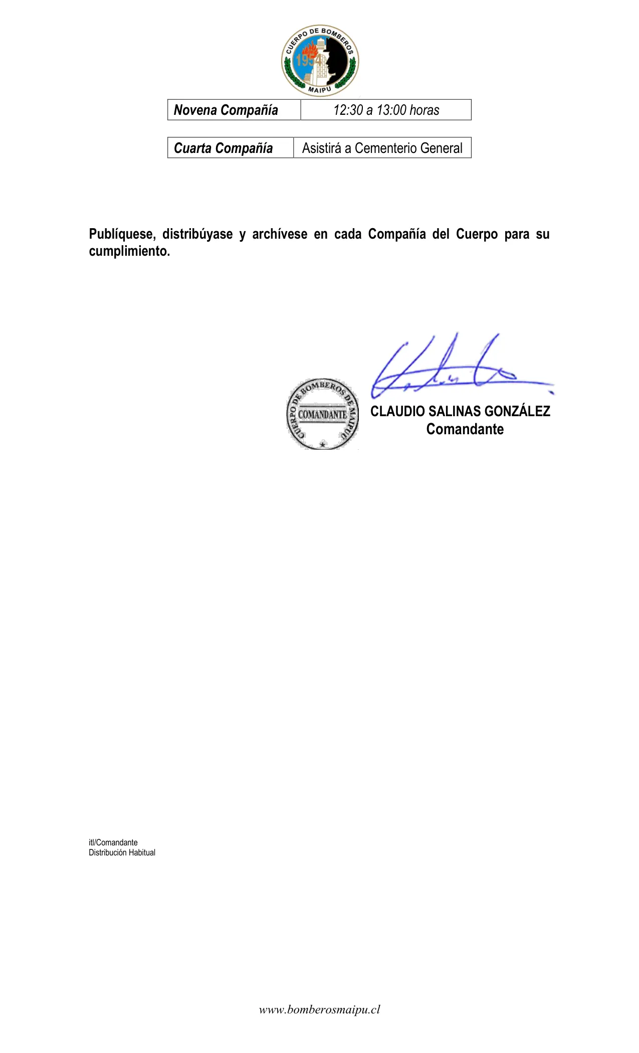 Página 2 de Orden del Día N° 139/2025