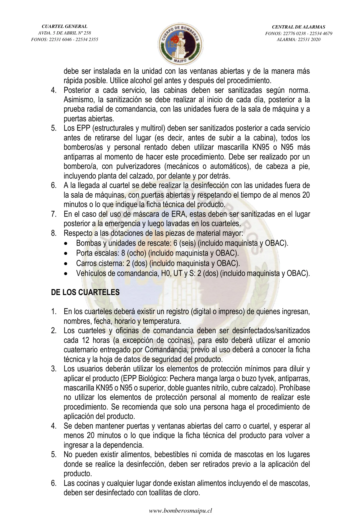 Página 2 de Orden del Día N° 19/2022