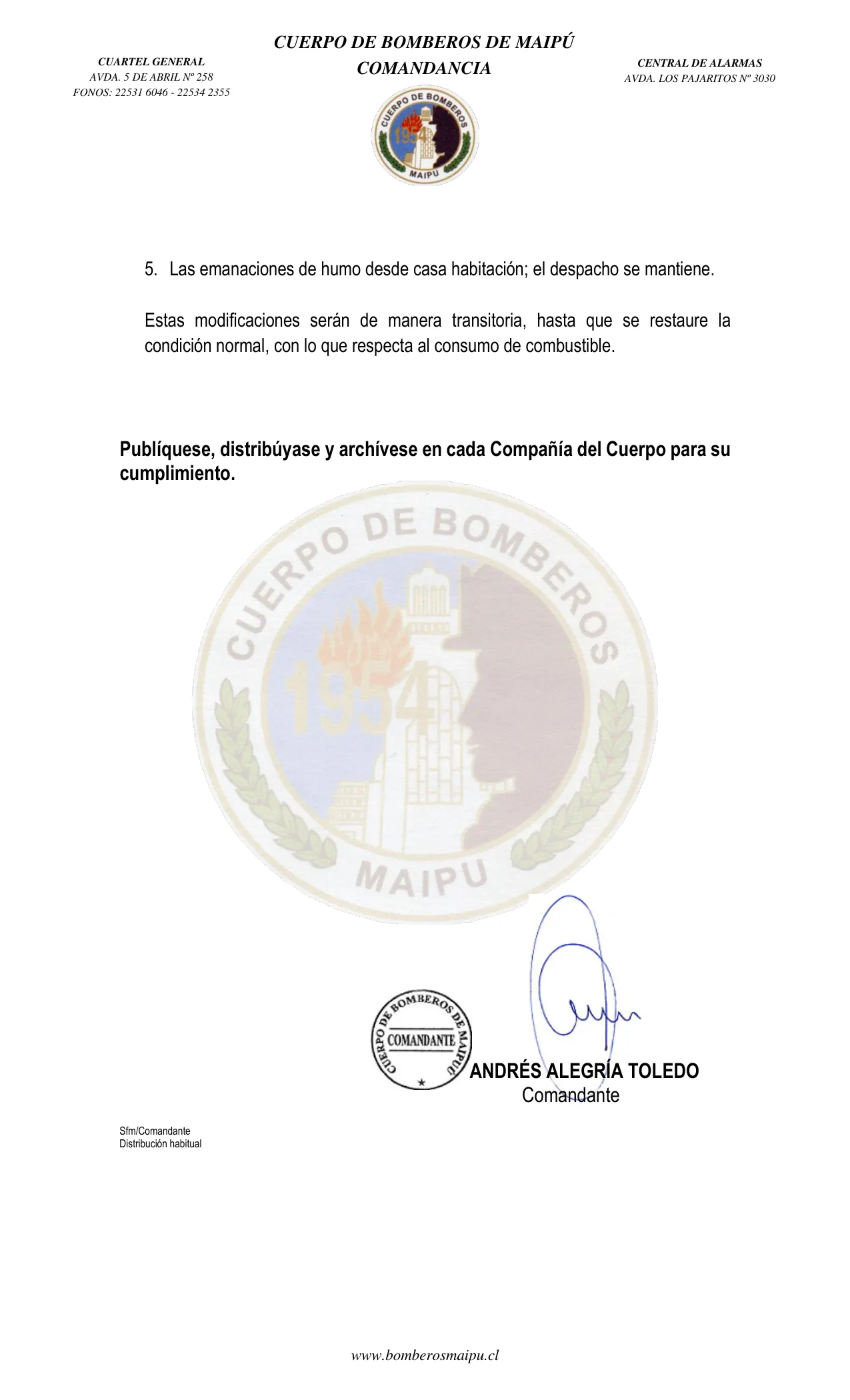 Página 2 de Orden del Día N° 32/2023