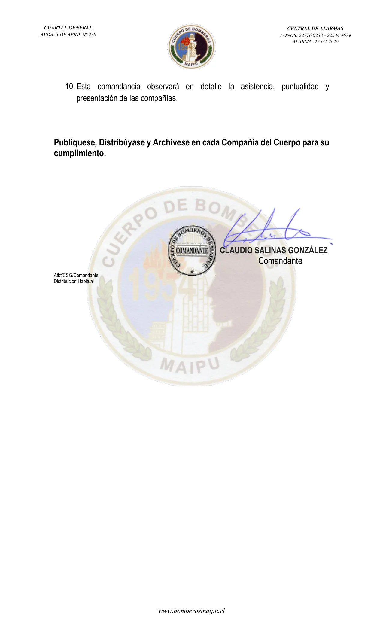 Página 2 de Orden del Día N° 50/2024