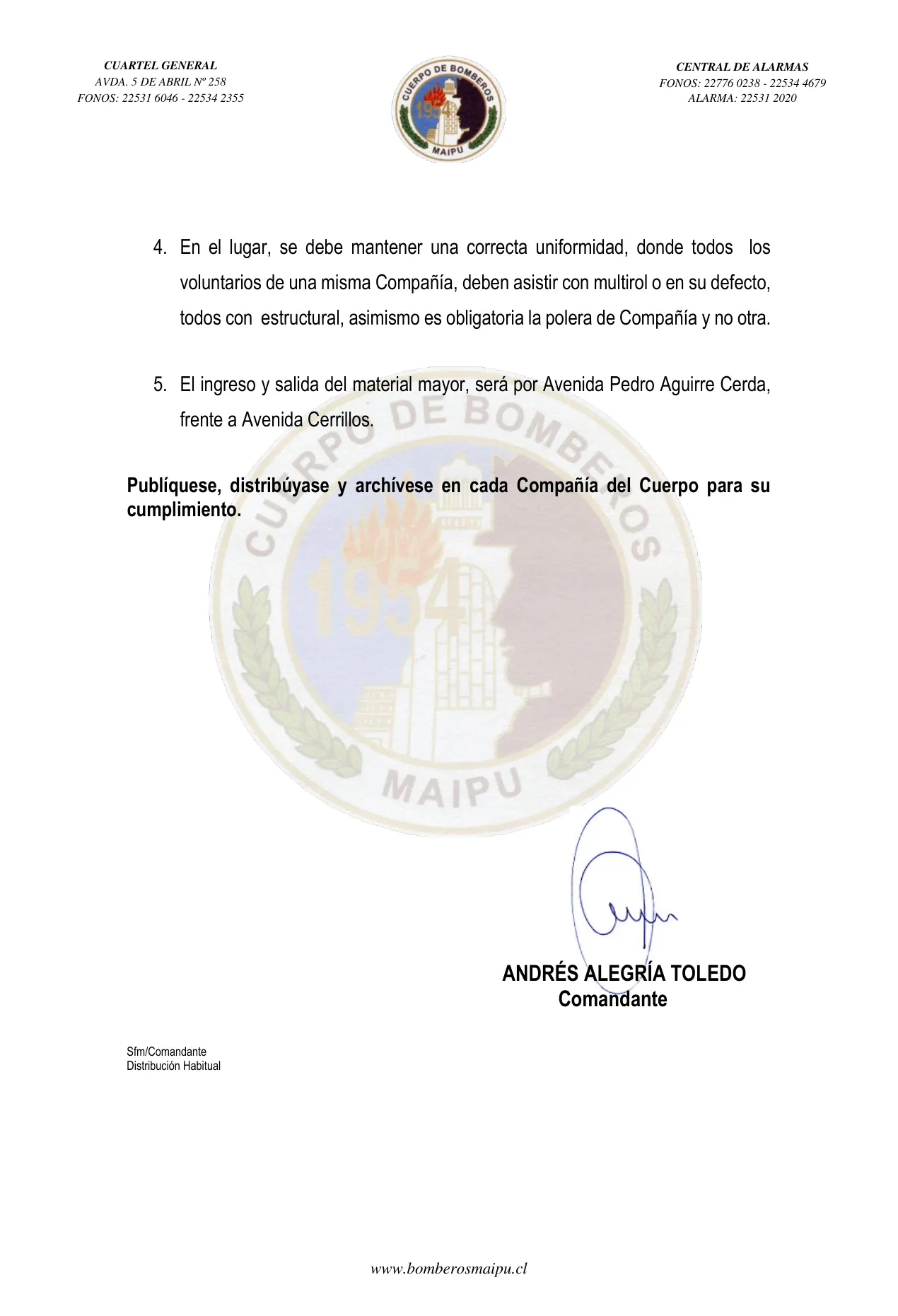 Página 2 de Orden del Día N° 36/2023