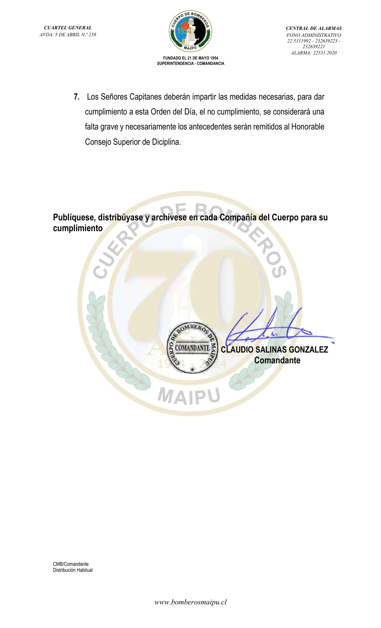 Página 2 de Orden del Día N° 120/2025
