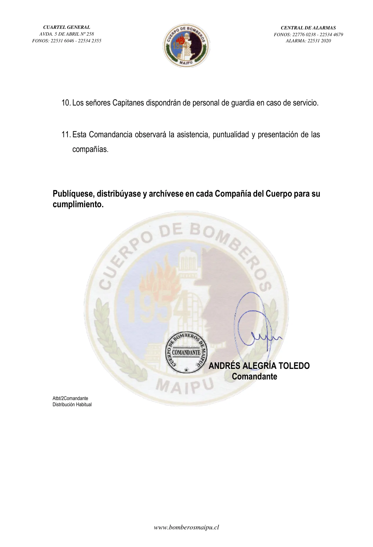 Página 2 de Orden del Día N° 146/2023