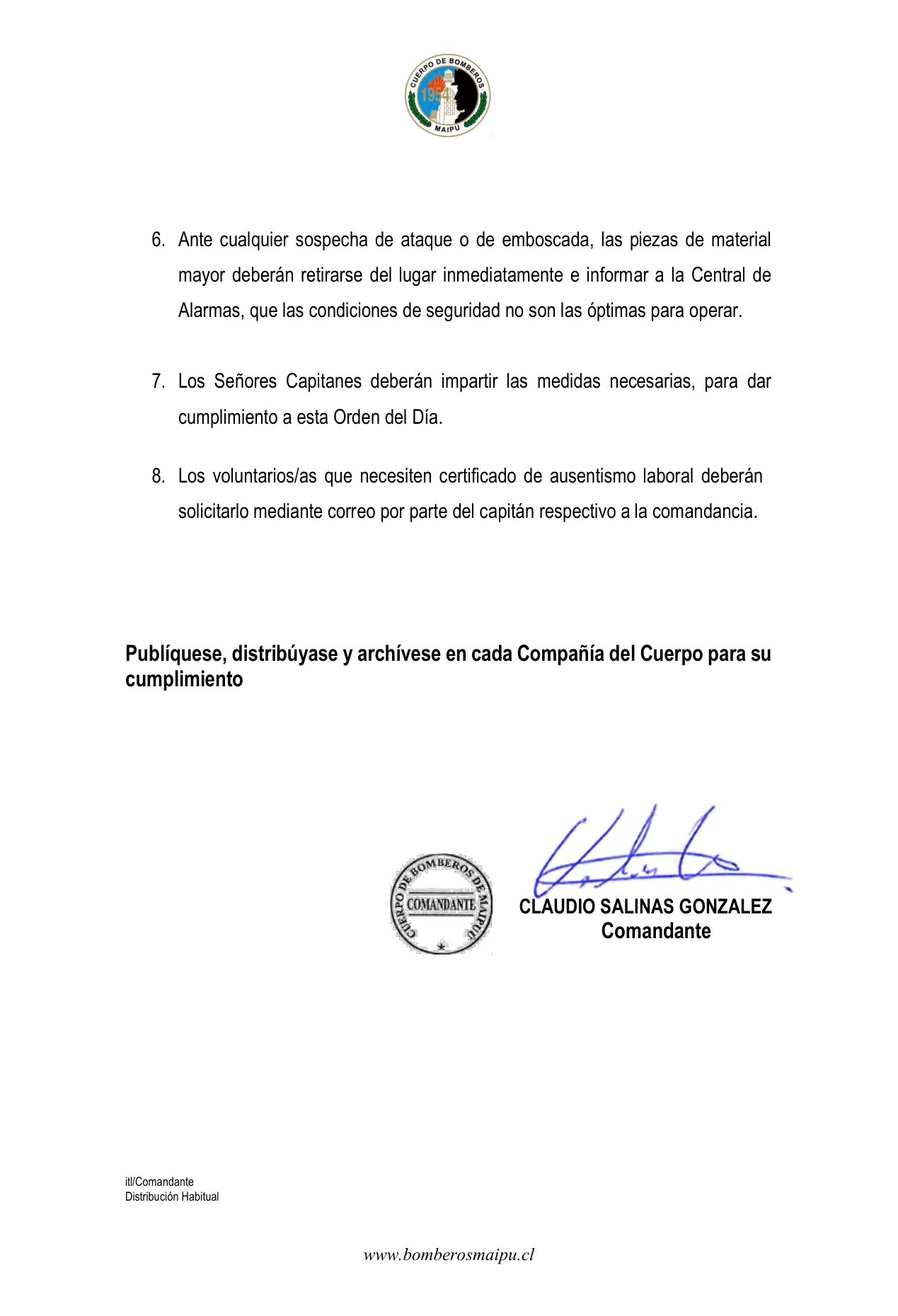 Página 2 de Orden del Día N° 34/2026