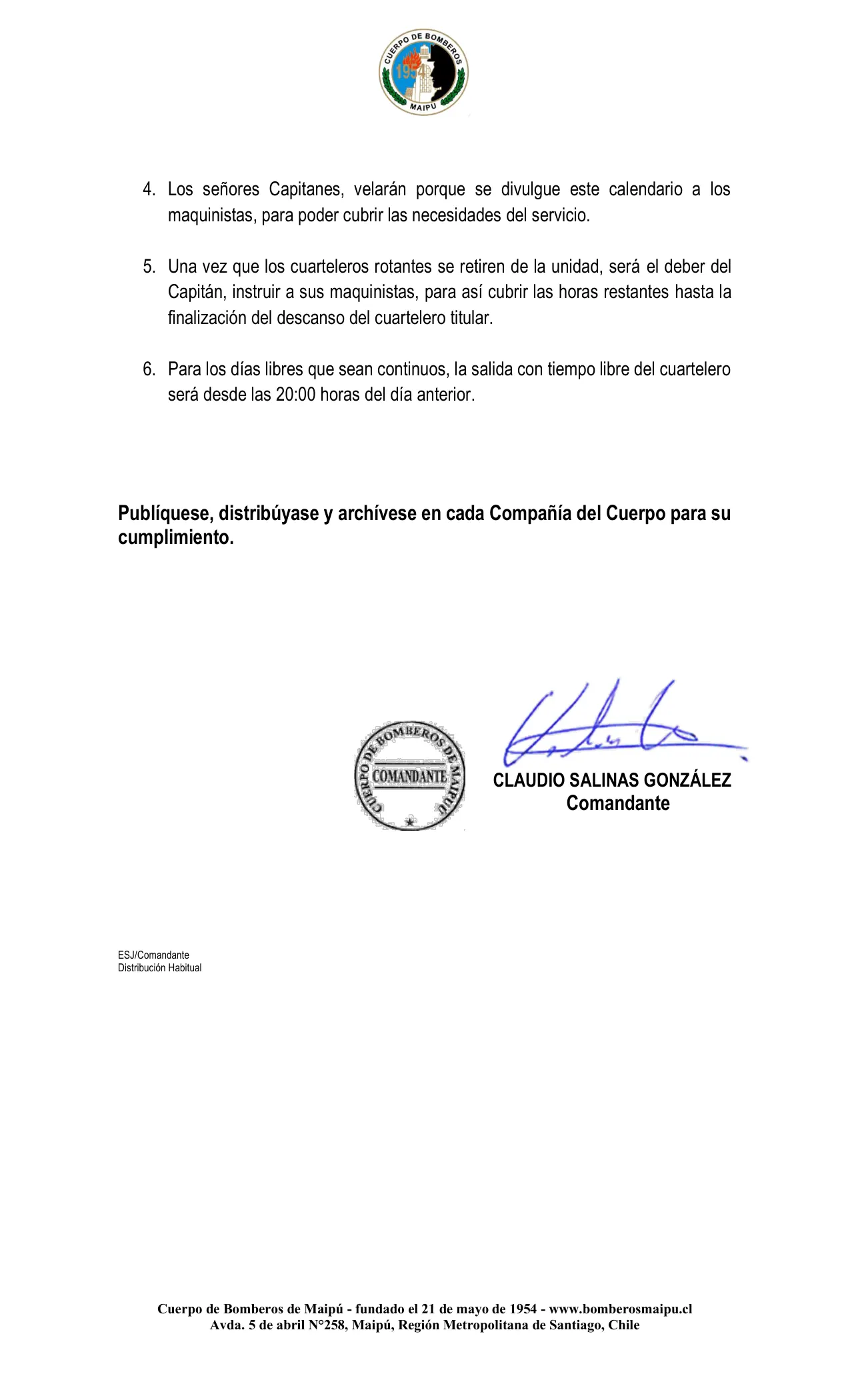 Página 2 de Orden del Día N° 41/2026