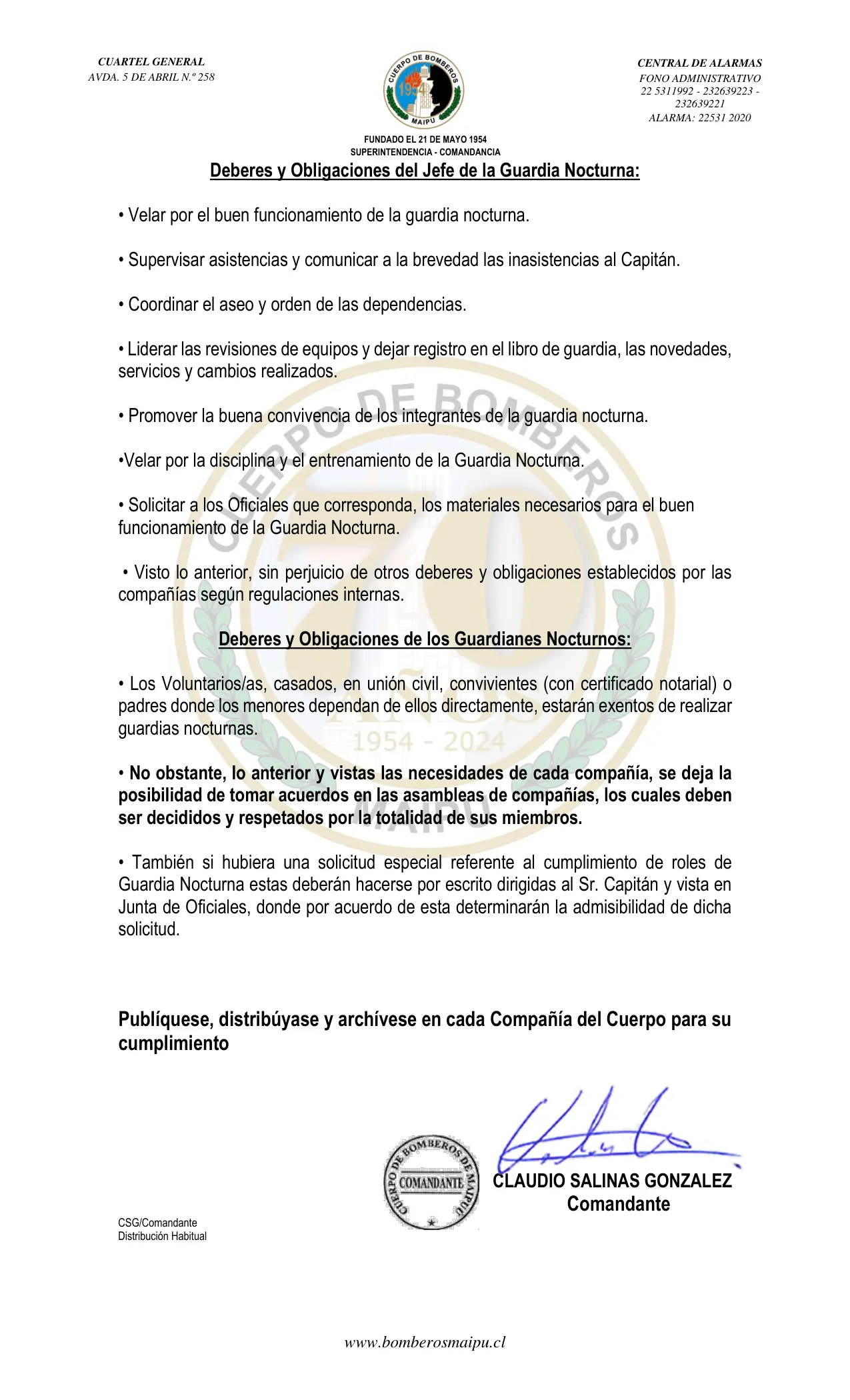 Página 3 de Orden del Día N° 1/2025