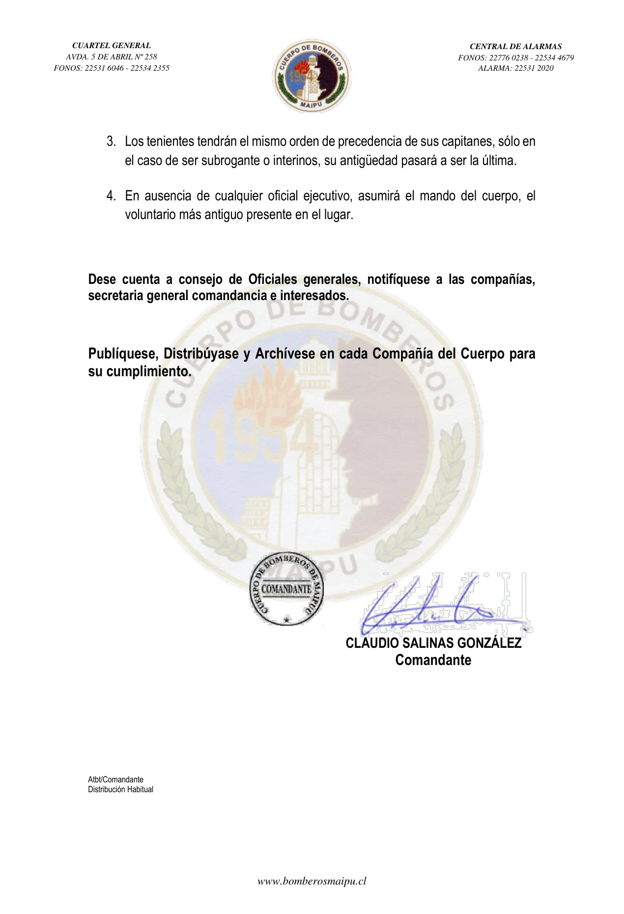 Página 2 de Orden del Día N° 3/2024