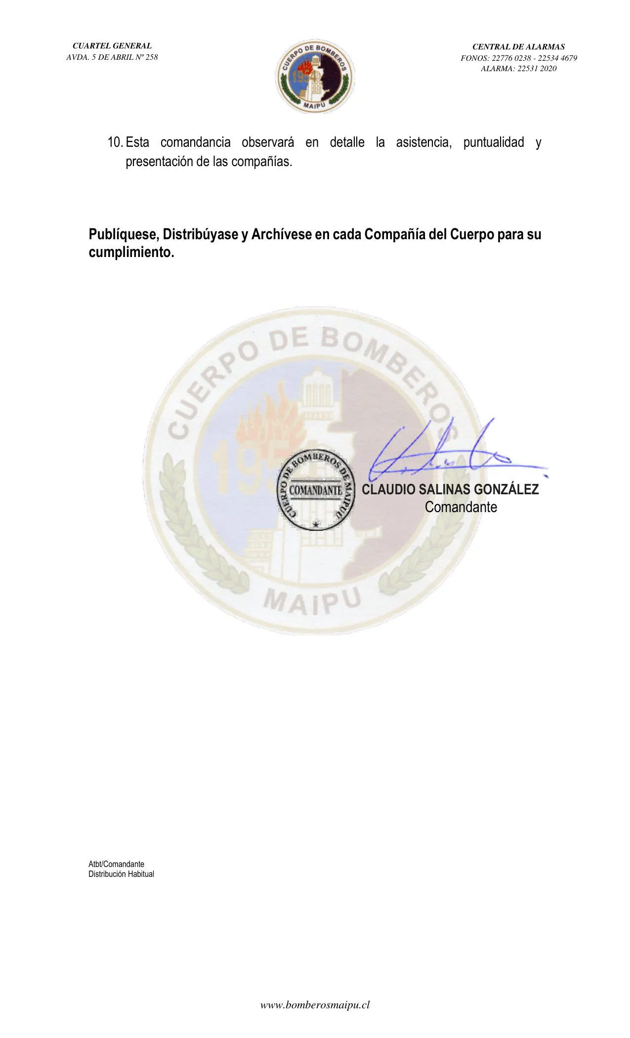 Página 2 de Orden del Día N° 60/2025