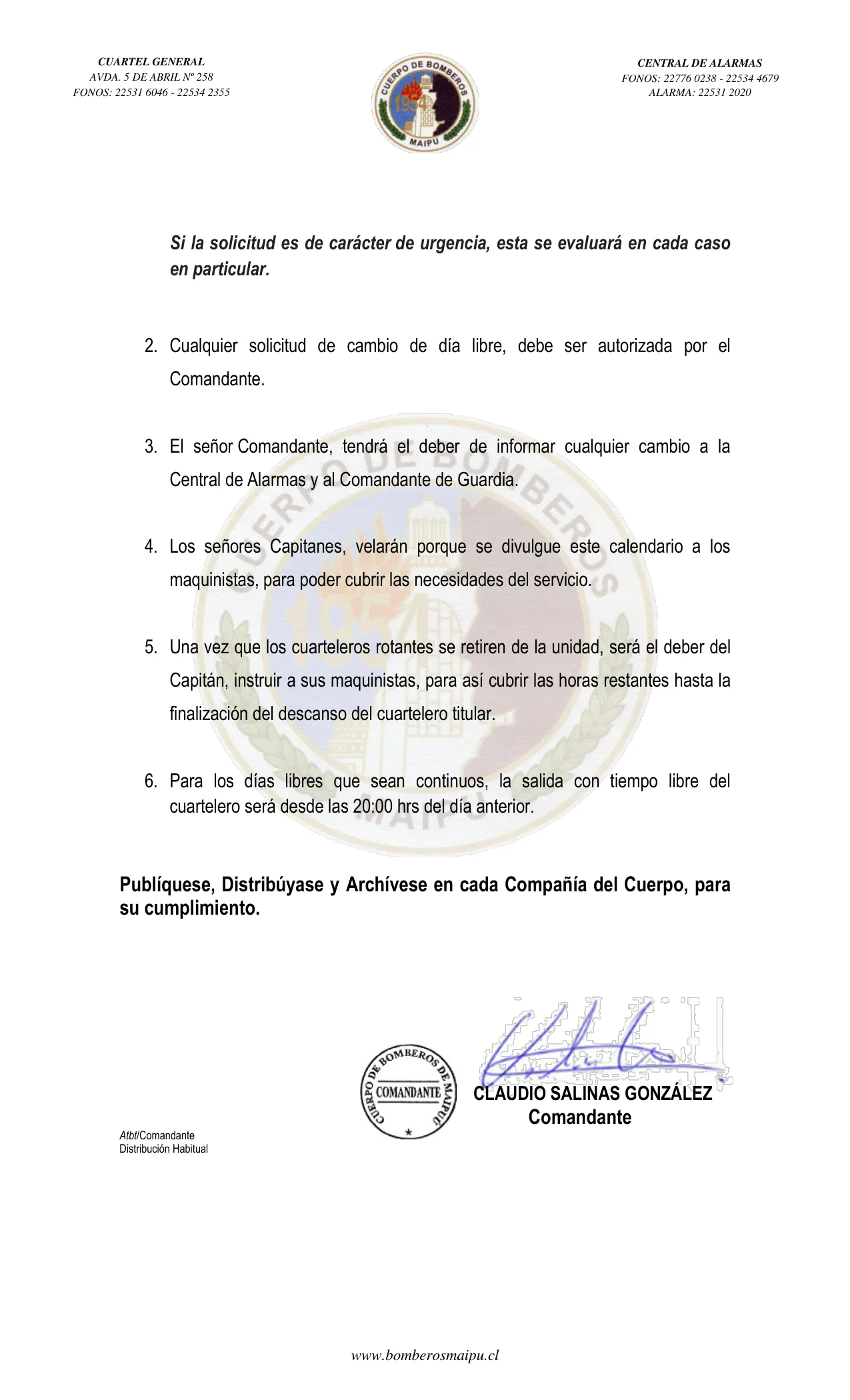 Página 2 de Orden del Día N° 48/2024