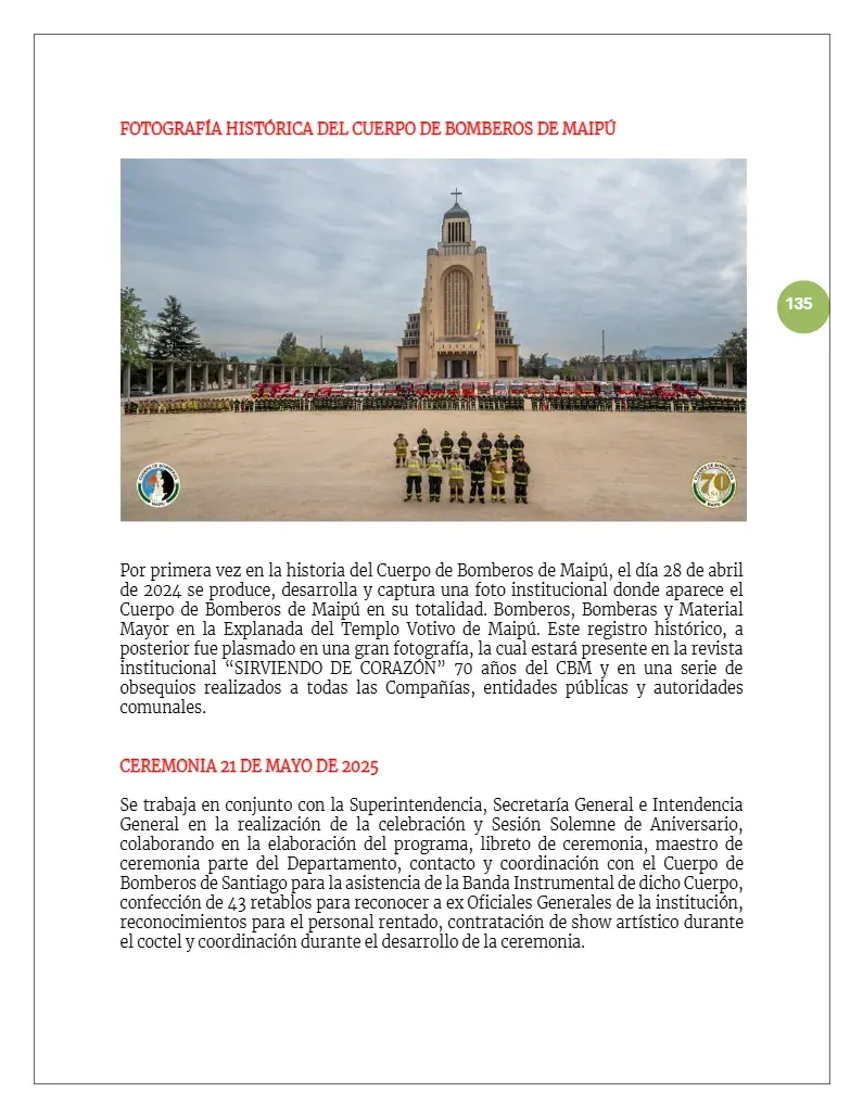 Página 135 de Memoria Anual 2024