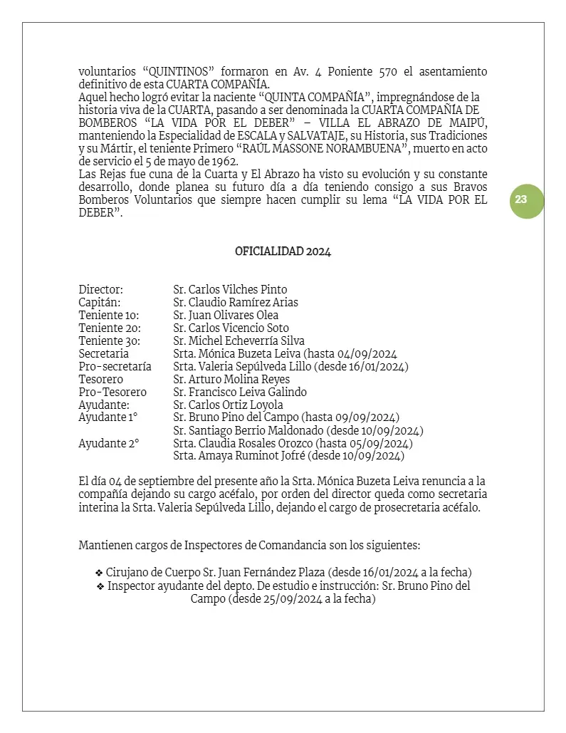 Página 23 de Memoria Anual 2024