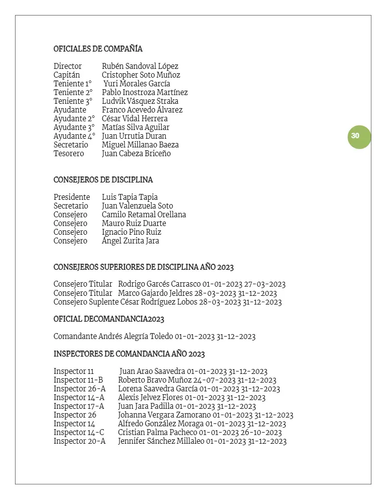 Página 30 de Memoria Anual 2024