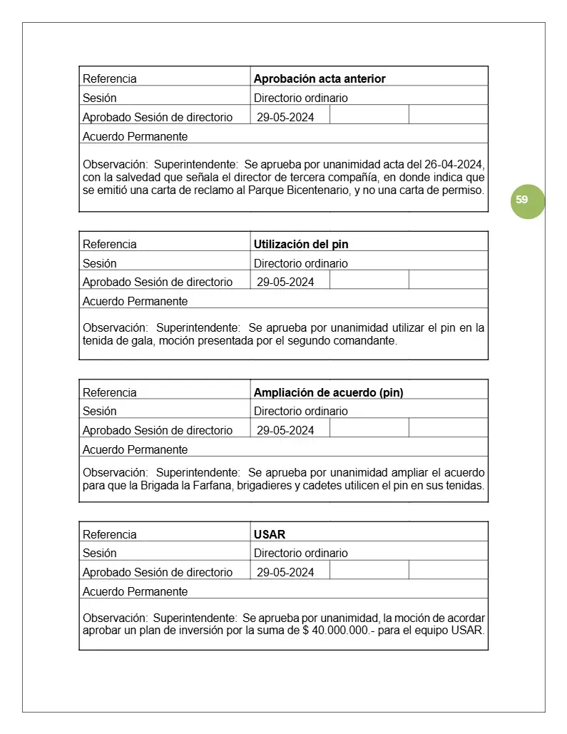 Página 59 de Memoria Anual 2024